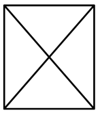 rettangolo con diagonali