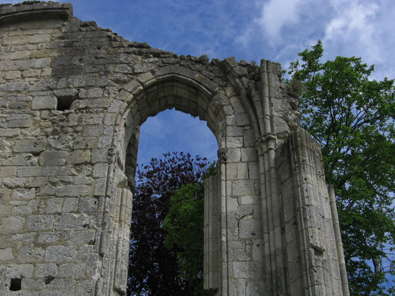 facciata dell'abbazia