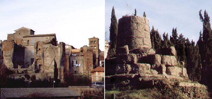 Tomb of the Curiazi and ruins of the Baths