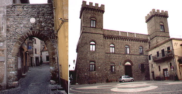 Main gate and Castello Savelli
