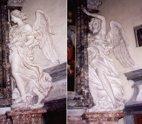 Angels in S. Maria del Popolo