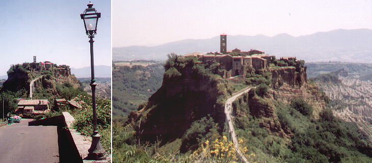 View of Civita di Bagnoregio