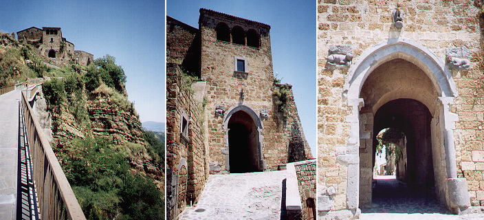 The only remaining gate of Civita
