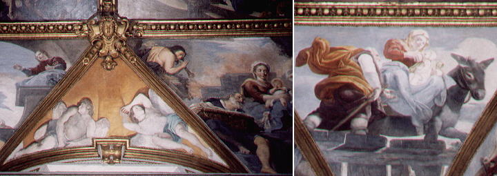 S. Maria in Trivio - Ceiling by Antonio Gherardi - 1667-69