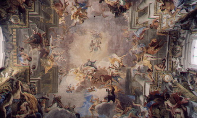 S. Ignazio: Ceiling by Andrea Pozzo - 1691-94