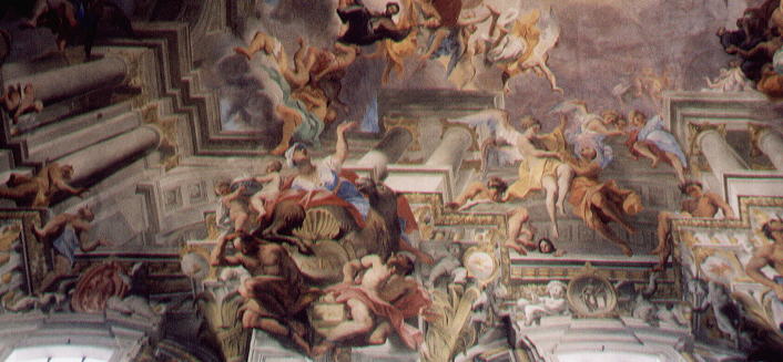S. Ignazio - Ceiling by Andrea Pozzo