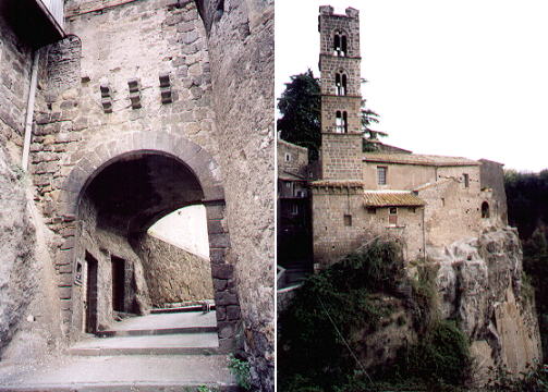 Medieval Gate and Bell Tower of S. Maria della Provvidenza