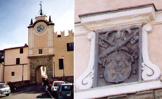 Inner Gate and Coat of arms of Urbanus VIII