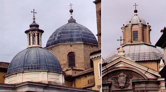 S. Maria del Popolo and S. Maria della Pace