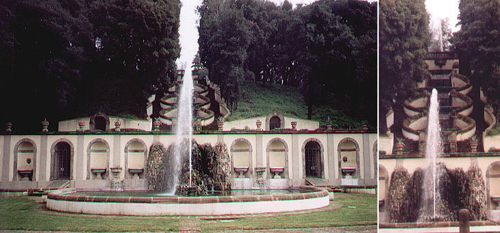 Teatro delle Acque, main fountain of Villa Torlonia