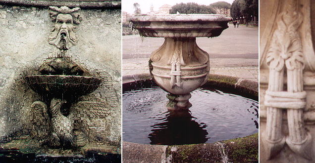 Other fountains of Villa Torlonia
