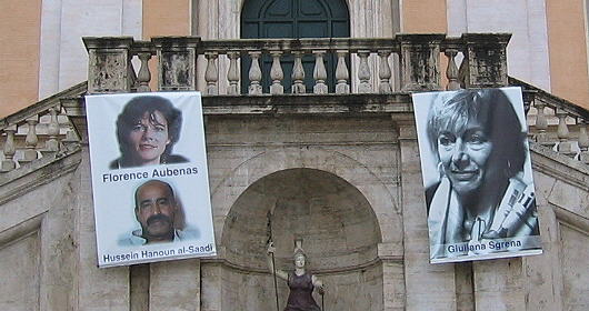 Freedom for Giuliana Sgrena, Florence Aubenas and Hussein Hanoun al Saadi