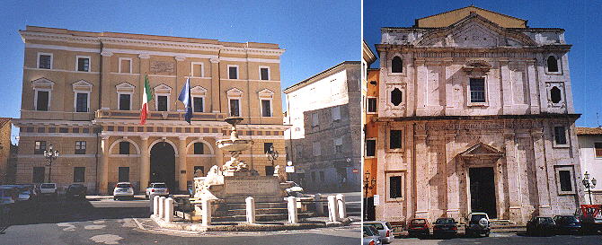 Palazzo Comunale and Chiesa dei Padri Scolopi