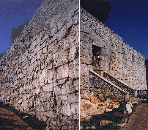 The Colossal Walls and Porta Civita or Maggiore