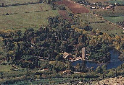 View of Ninfa from Norma