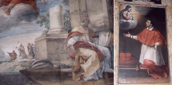 St Hilary in S. Giovanni in Laterano and San Carlo Borromeo in S. Maria ai Monti