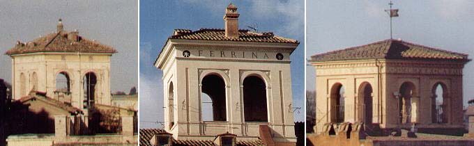 Loggias of Palazzo Mattei, Palazzo Ferrini and Palazzo Fani