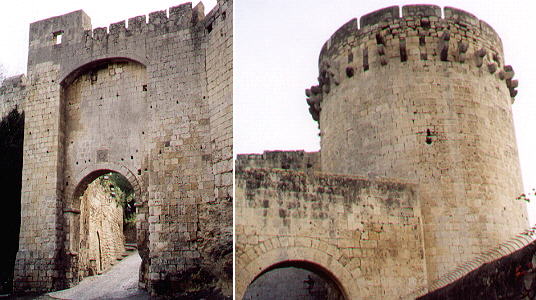 Gate and Tower of the Castle