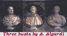 Three Busts by Alessandro Algardi