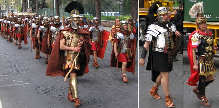 Some of the best known Roman military attires