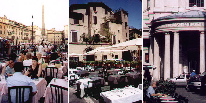 Piazza Navona, Piazza Margana, near S. Maria della Pace 