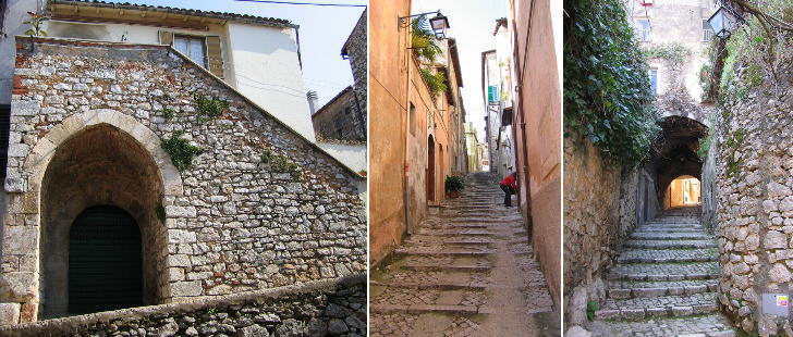 Steps in Priverno