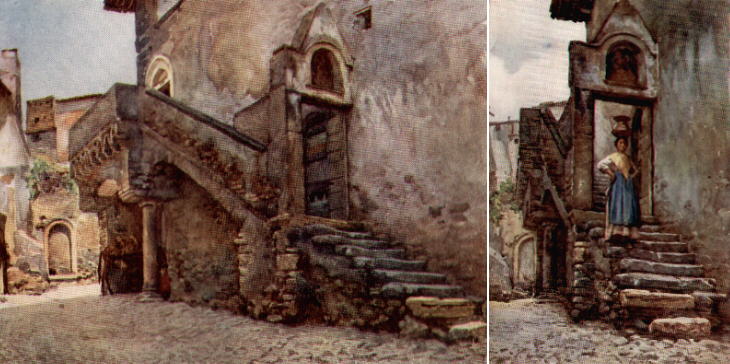 A medieval house in Tivoli