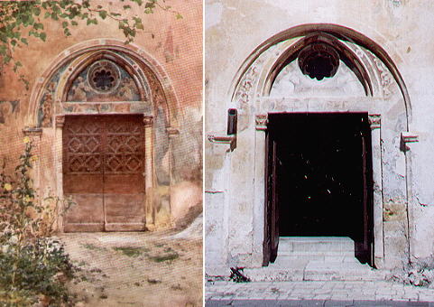 S. Benedetto - Entrance from the main courtyard