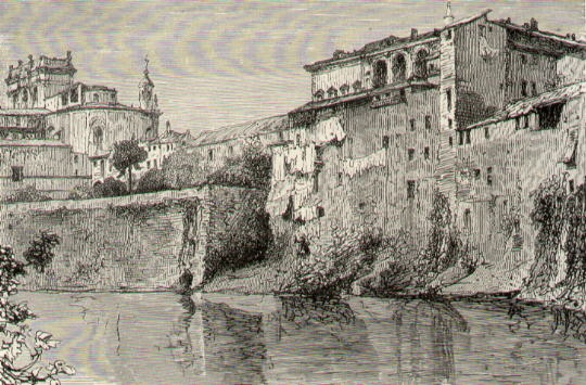 The Tiber near Palazzo Farnese