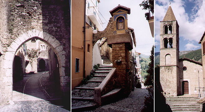 Gate, Madonna di Pietra Spaccata and S. Pietro