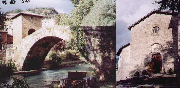 Medieval bridge and S. Francesco