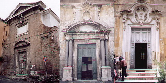 S. Nicola, lateral portal of the cathedral and portal of the monastery next to S. Giovanni