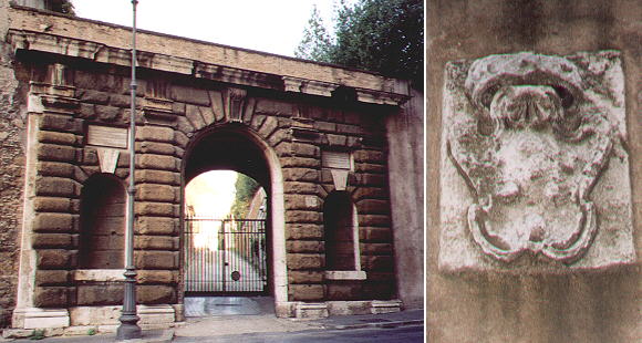 The Gate of Villa Medici