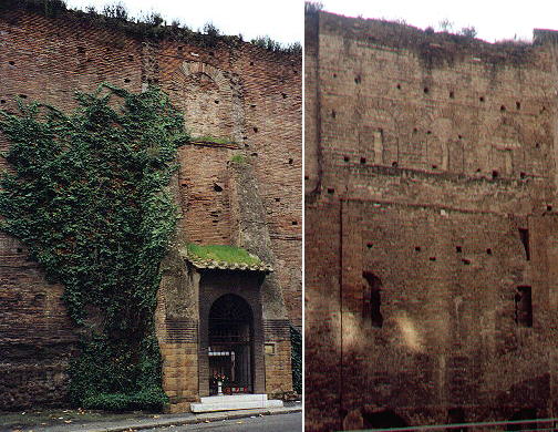 Mura dell'antico Castro Pretorio