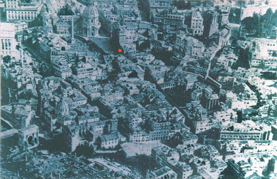 Aerial view of the past