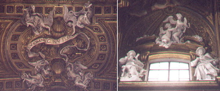 Details of the ceiling