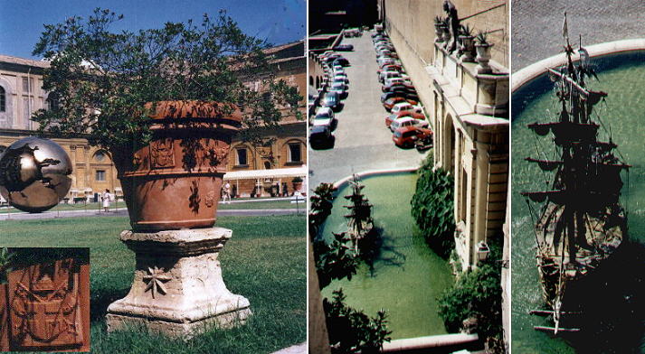 Vases and Fontana del Vascello