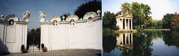 Rotonda di Goethe and Temple of Aesculapius