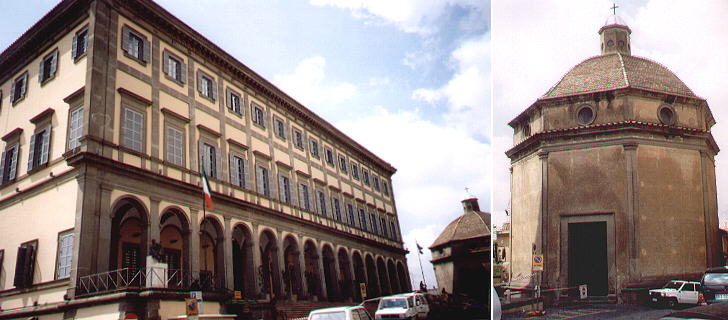 Palazzo Municipale and S. Maria del Sangue