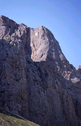 Pizzo Intermesoli, parete sud-est