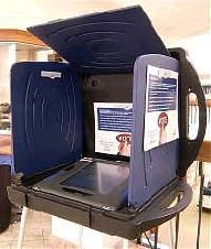 Terminale touch-screen per il voto elettronico