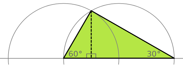 Simmetria triangolo rettangolo