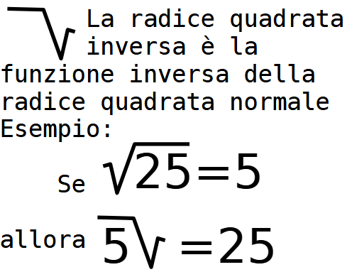 Radice inversa