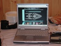 La prima "apparizione" pubblica del sito