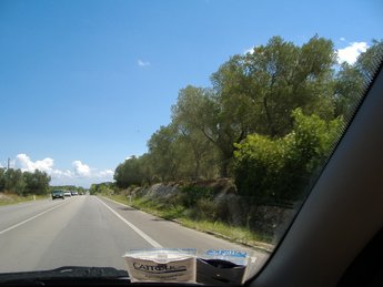 Strada verso Porto Badisco