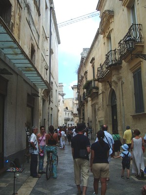 Abbiamo girato a destra