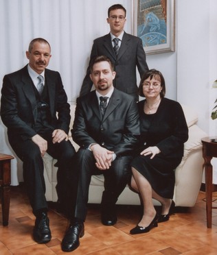 Papà, Gabry, enry, mamma'