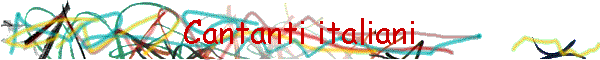 Cantanti italiani