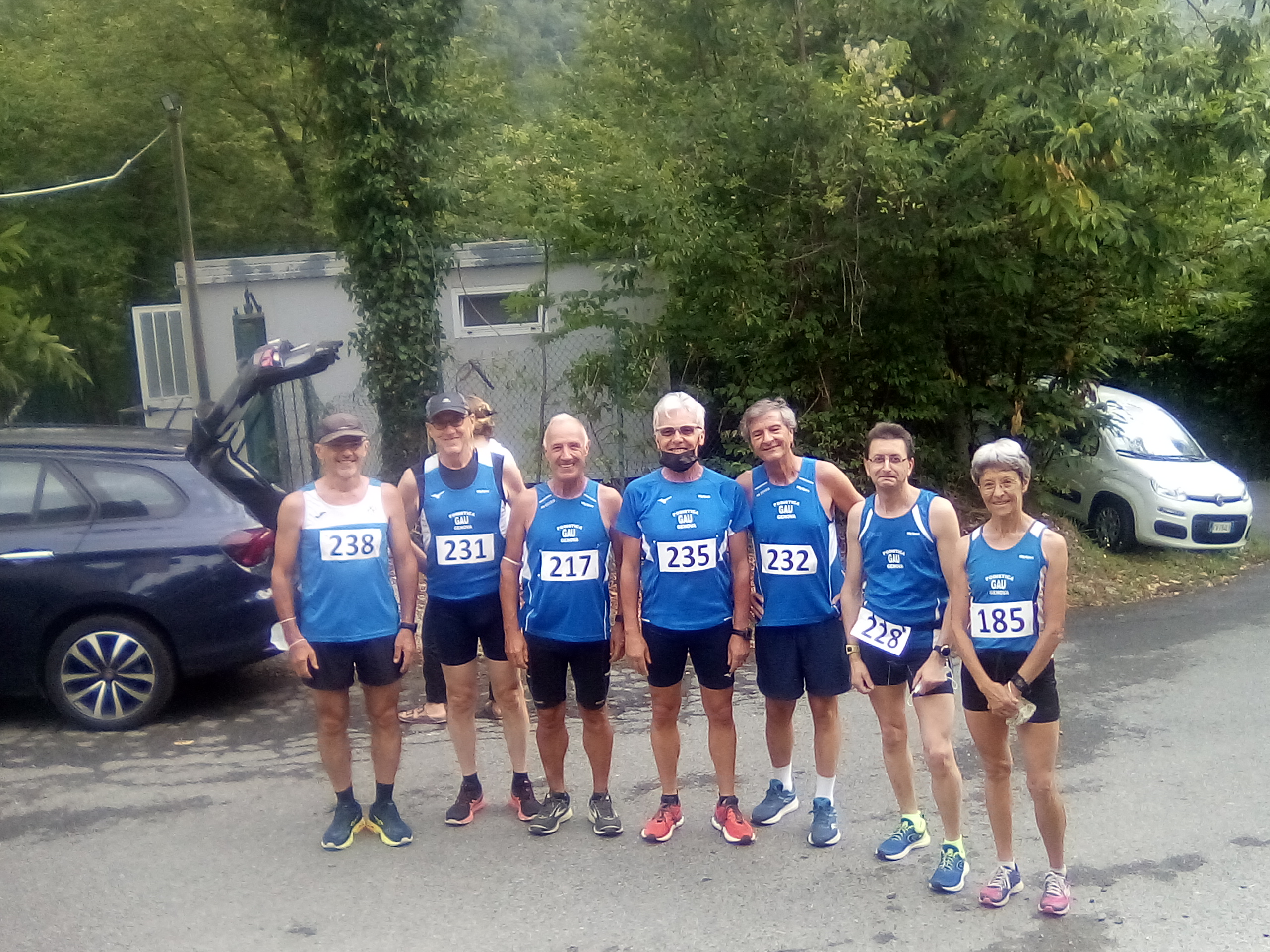 Paolo Quarantelli podismo gara Gau fidal running flash quarantesima marcia alpina a Paravagna