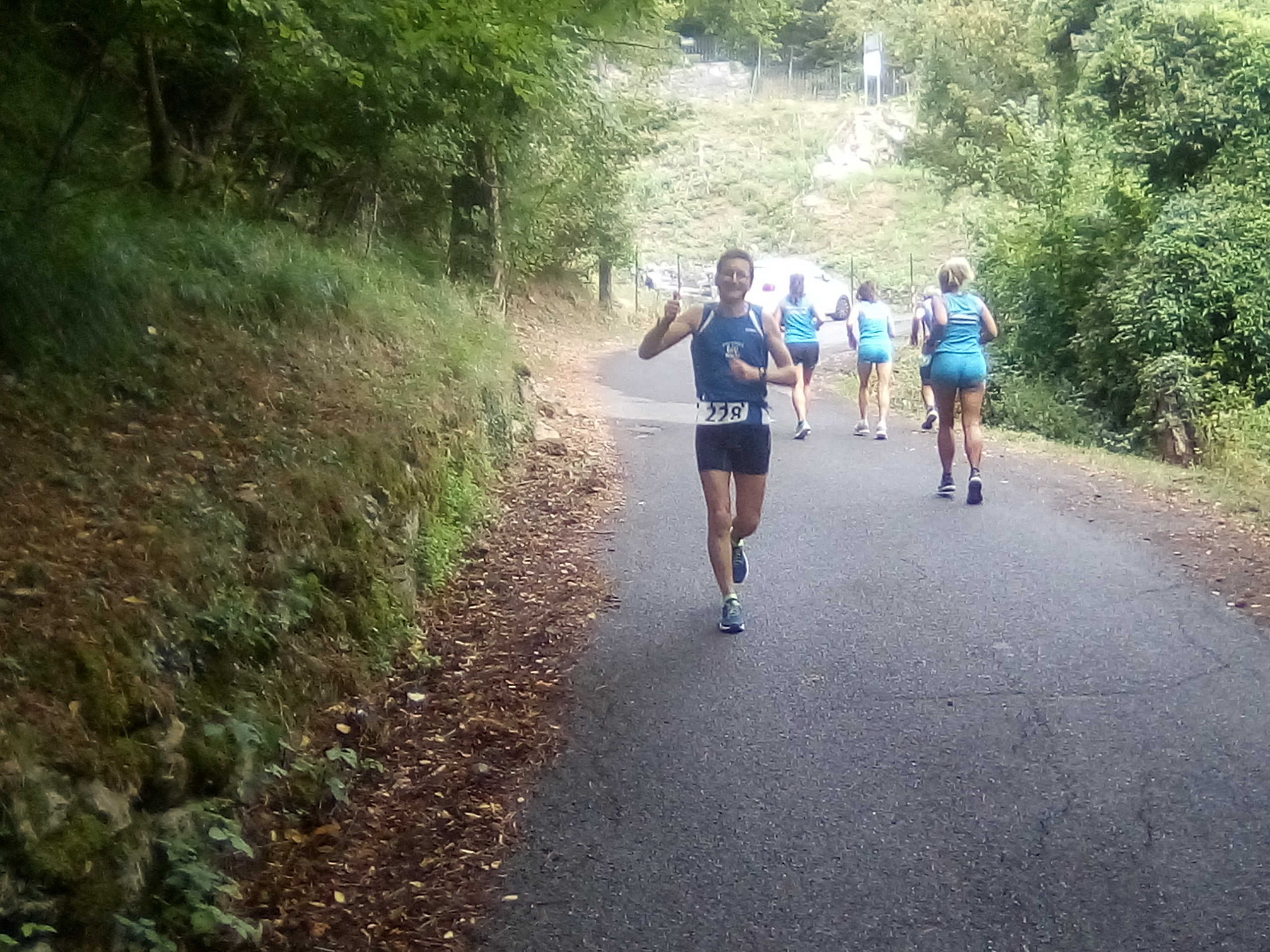 Paolo Quarantelli podismo gara Gau fidal running flash quarantesima marcia alpina a Paravagna